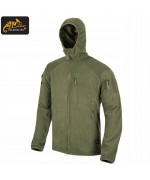 Кофта флисовая Helikon-Tex Alpha Hoodie, olive green, новая