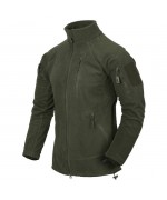 Кофта флисовая Helikon-Tex Alpha Tactical, olive green, новая