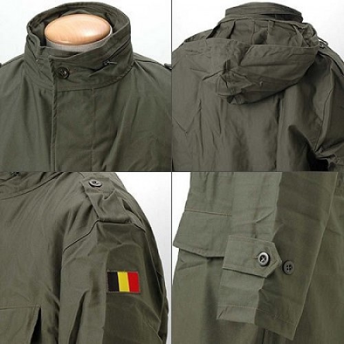 Куртка М89 армии Бельгии, олива, б/у