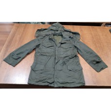 Куртка с капюшоном м-65 армии Греции, олива, как новая