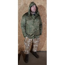 Куртка с подстёжкой национальной гвардии Кипра, 4 color woodland, как новая
