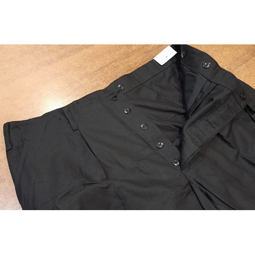 Брюки Бундесвера молескин, чёрные, новые