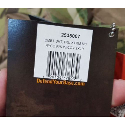 Боевая рубашка Tru-Spec Combat XTreme, multicam, новая