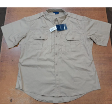 Рубашка с коротким рукавом Propper, бежево-серая, новая