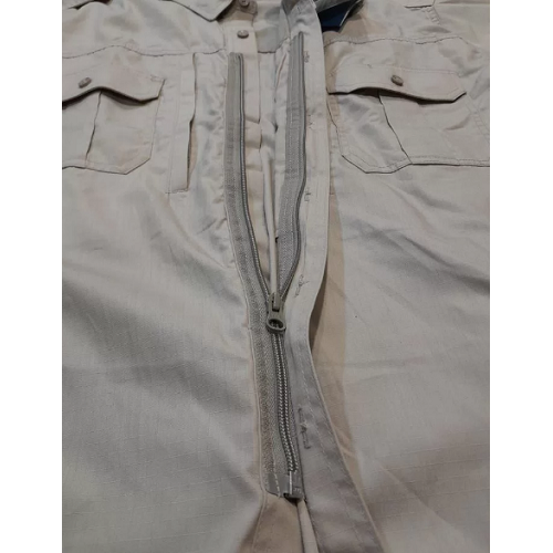 Рубашка с коротким рукавом Propper, бежево-серая, новая