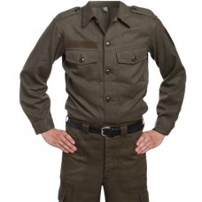 Рубашка армии  Австрии М-75, олива, как новая
