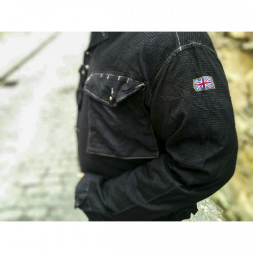 Рубашка  армии Великобритании, black DDPM, б\у