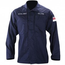 Рубашка Combat, Warm Weather, Royal navy blue, FR, армии Великобритании, новая