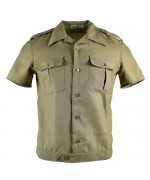 Рубашка офицерская с коротким рукавом армии Венгрии, олива, новая