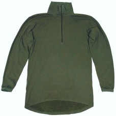 Нательная рубашка для холодной погоды армии Австрии с дефектом, олива, как новая