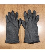Перчатки кожаные с подкладкой HEMA, чёрные, б/у
