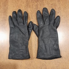 Перчатки кожаные с подкладкой HEMA, чёрные, б/у