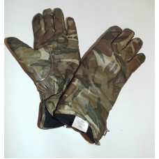 Перчатки кожаные утеплённые Combat Gloves MK II армии Великобритании, MTP, как новые