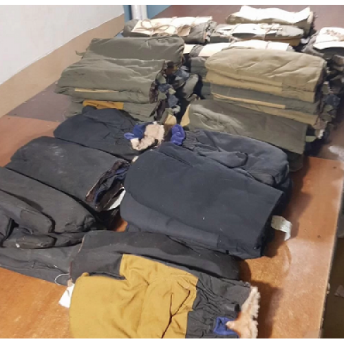 Уценка рукавицы стрелковые с мехом армейские микс, 65 пар, новые