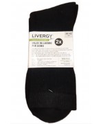 Носки рабочие LIVERGY 2 пары, чёрные, новые