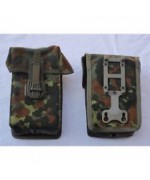 Подсумок для 2 магазинов G3 Бундесвера, флектарн, б/у