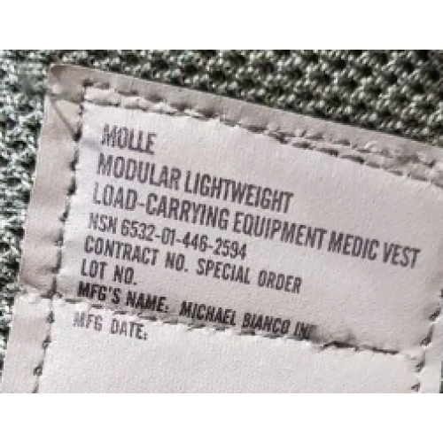 Разгрузочный жилет Medic Vest армии США, woodland, новый