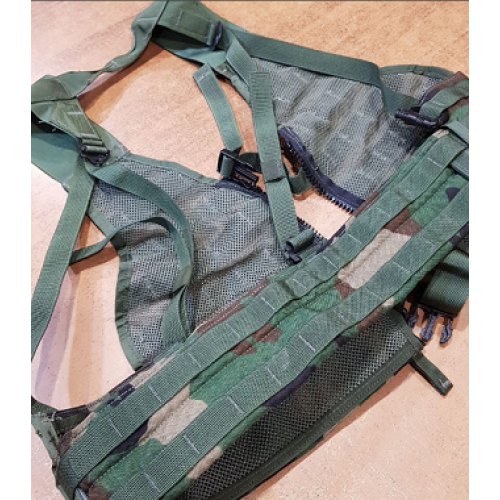 Разгрузочный жилет SDS ZIPPERED FLC VEST армии США, woodland, новый