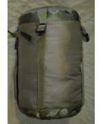 Компрессионный мешок для летнего спального мешка армии Великобритании, олива, б/у хорошее состояние