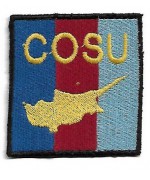  Нашивка армии Великобритании, COSU (Cyprus Operational Support Unit), б/у 
