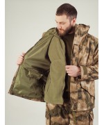 Костюм мембранный Windproof с флисом, HDT-FG, новый